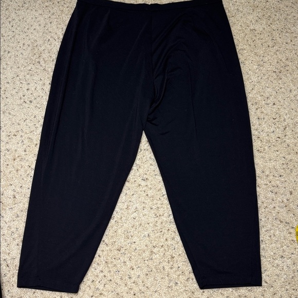 Eileen Fisher Classic Black Elegant Black Pants size 3x - Picture 5 of 7